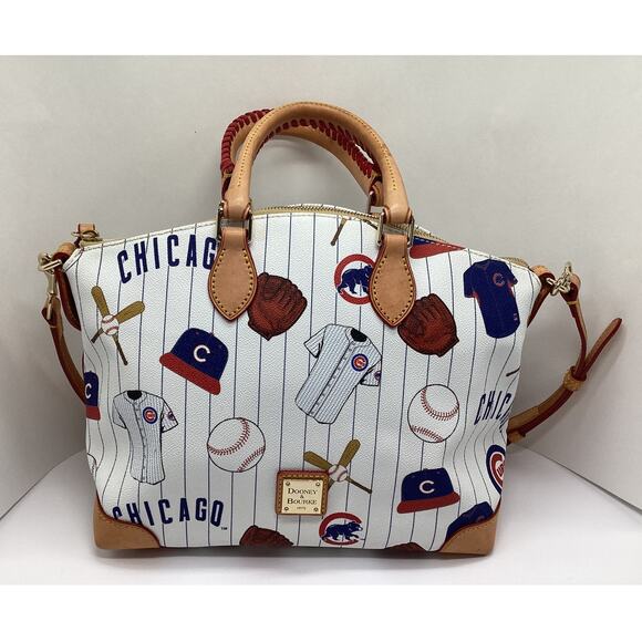 Dooney & Bourke Handbags - Dooney & Bourke Chicago Cubs Shoulder Hand Bag Rare